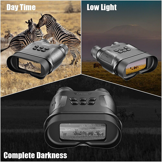 Apexel Digital Infrared Night Vision Binoculars Apexel Digital Infrared Night Vision Binoculars